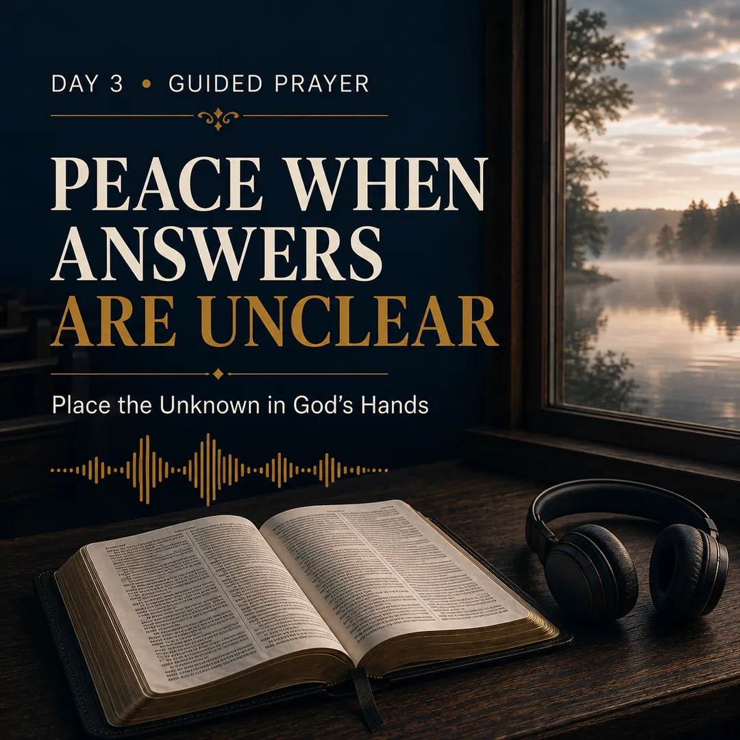 Step 01 - Guided Audio Prayer