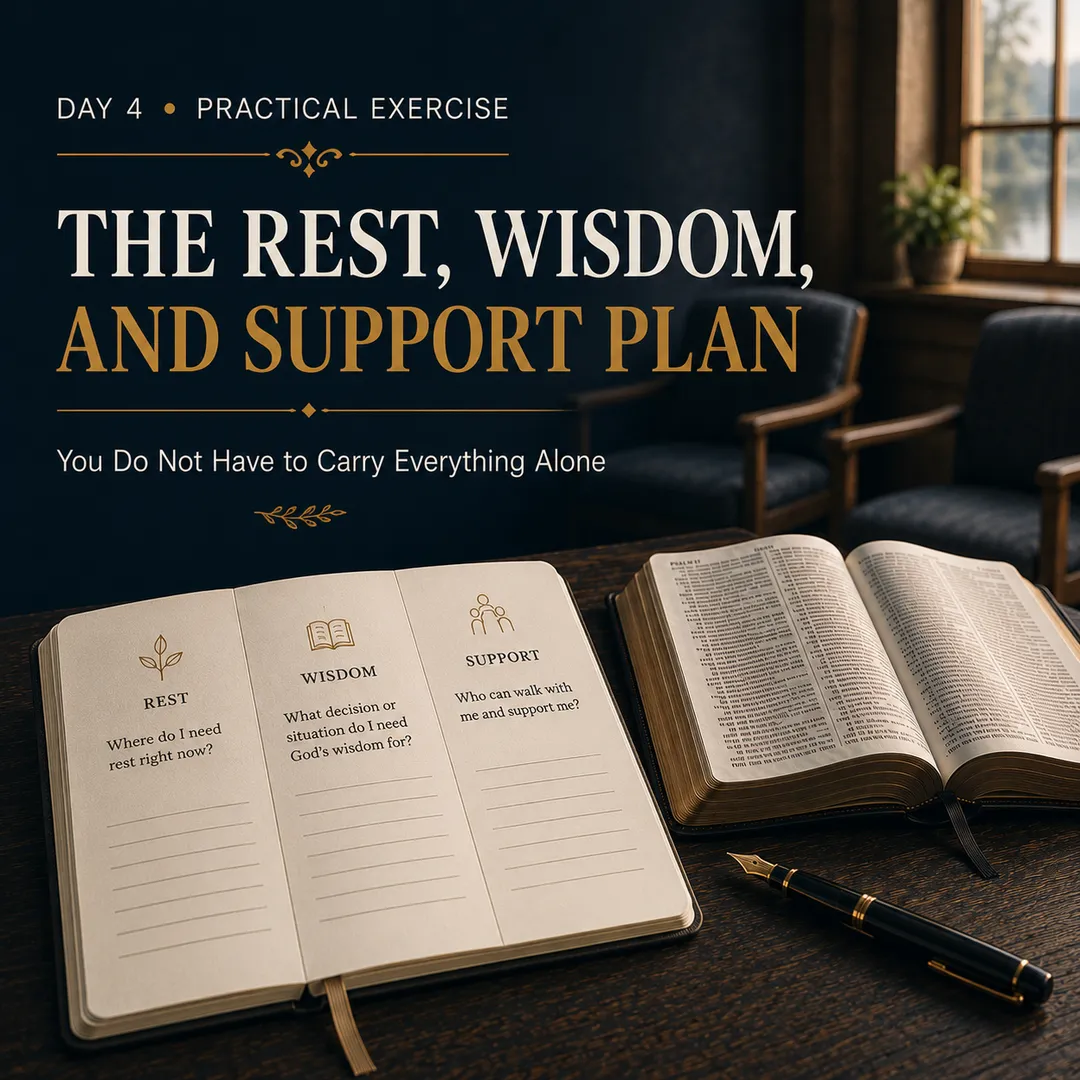The Rest, Wisdom, and Support Plan