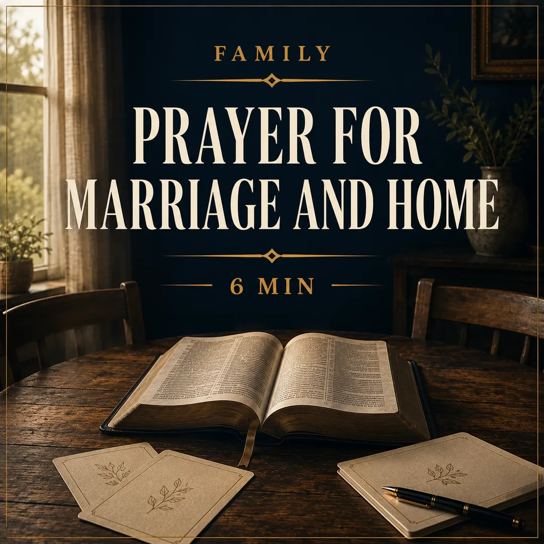 Prayer for Marriage and Home